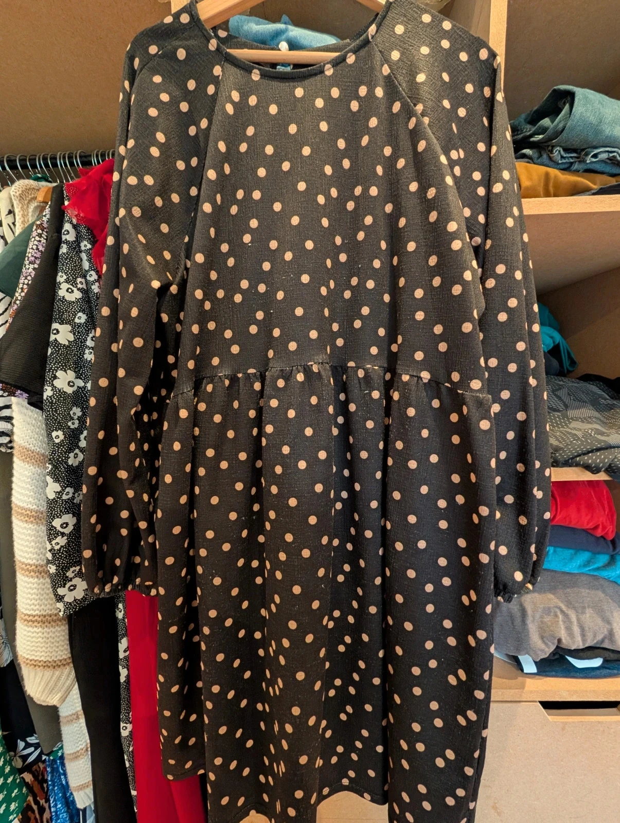 Robe à pois river island